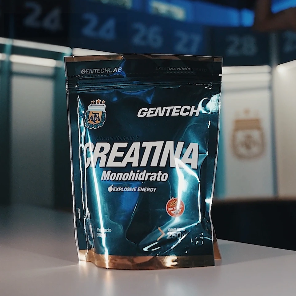 Línea de suplementos deportivos GenTech Argentina