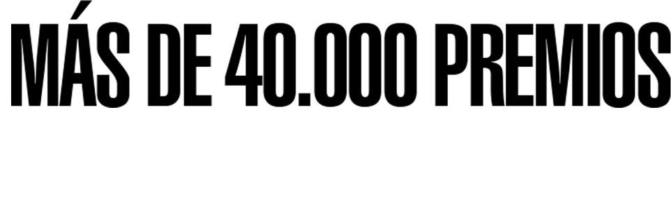 Más de 40000 premios Vale Otra Gentech