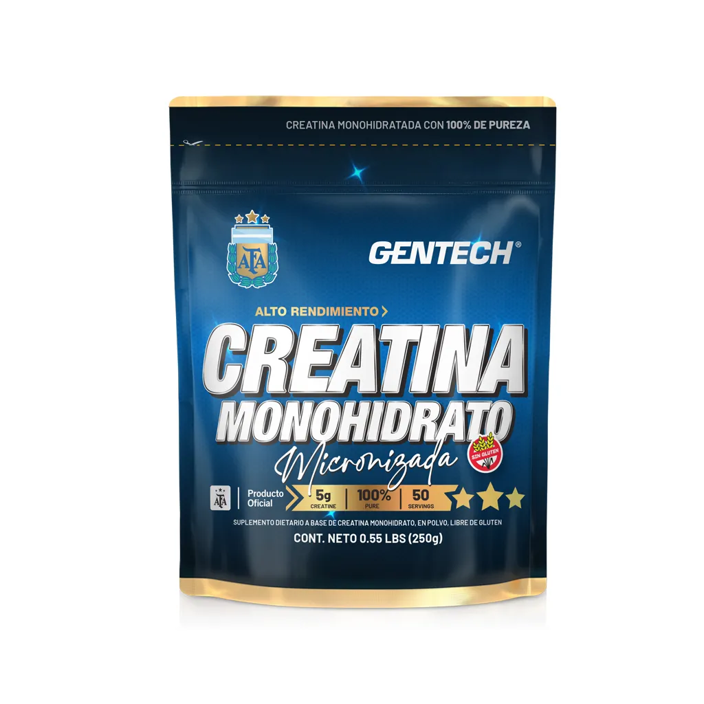 [GTCCMP250G] Creatina Monohidrato Gentech 250 G