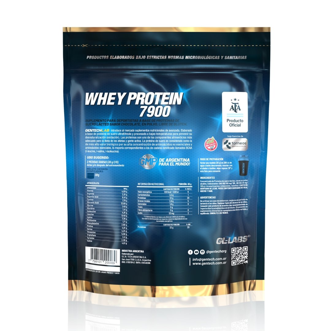WHEY PROTEIN 7900 CHOCOLATE 1000GR - Imagen 2
