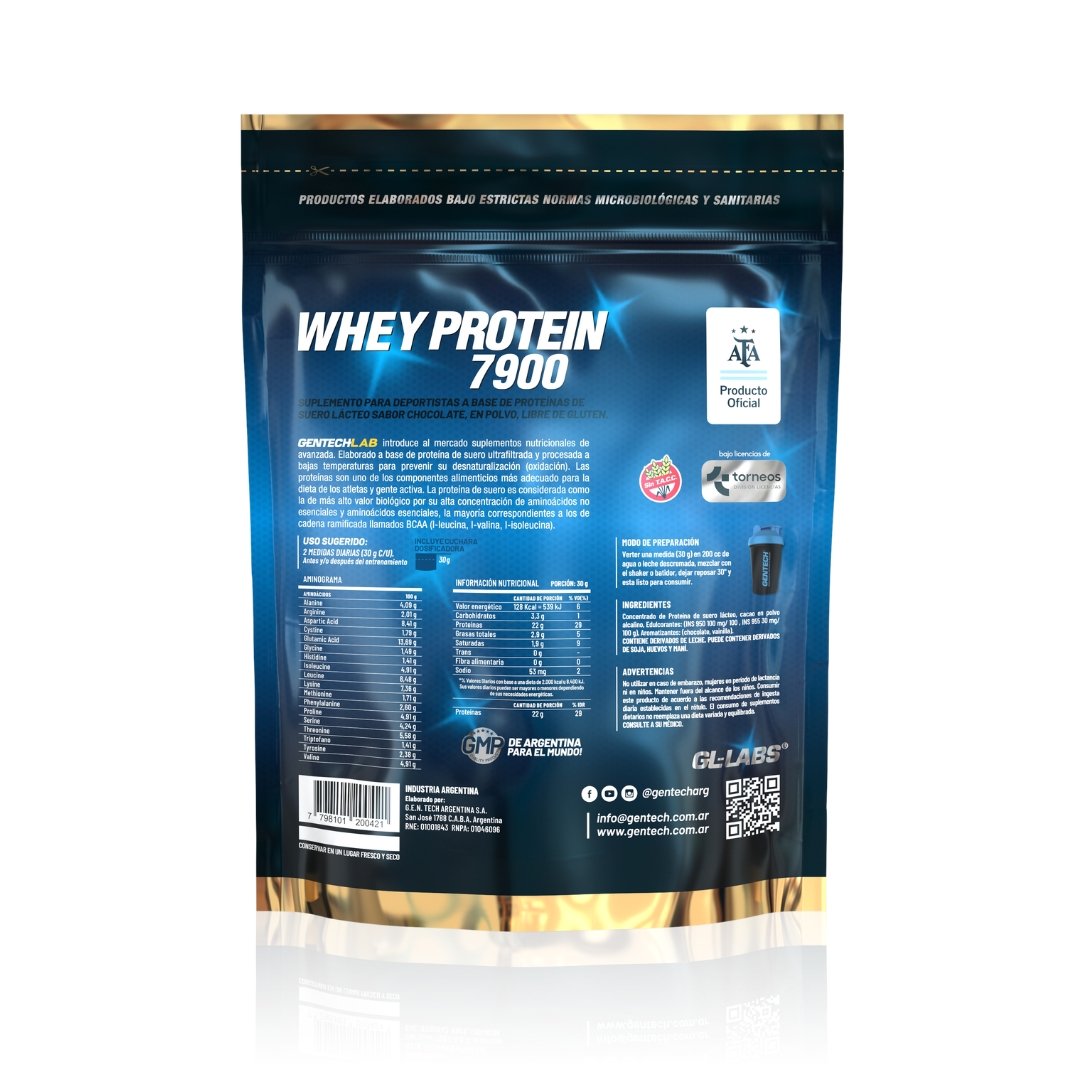 WHEY PROTEIN 7900 CHOCOLATE 500GR - Imagen 2