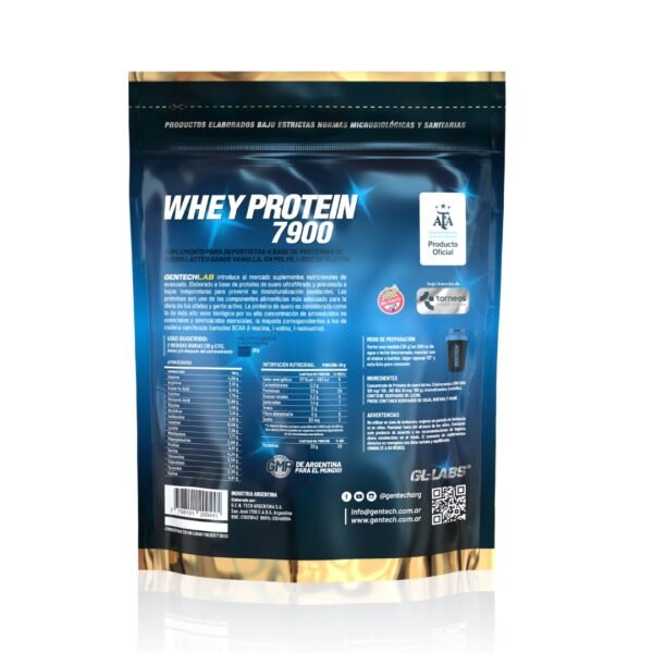 WHEY PROTEIN 7900 VAINILLA 500GR - Imagen 2