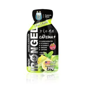 IRON GEL CON CAFEINA - SOBRE LIMA LIMON