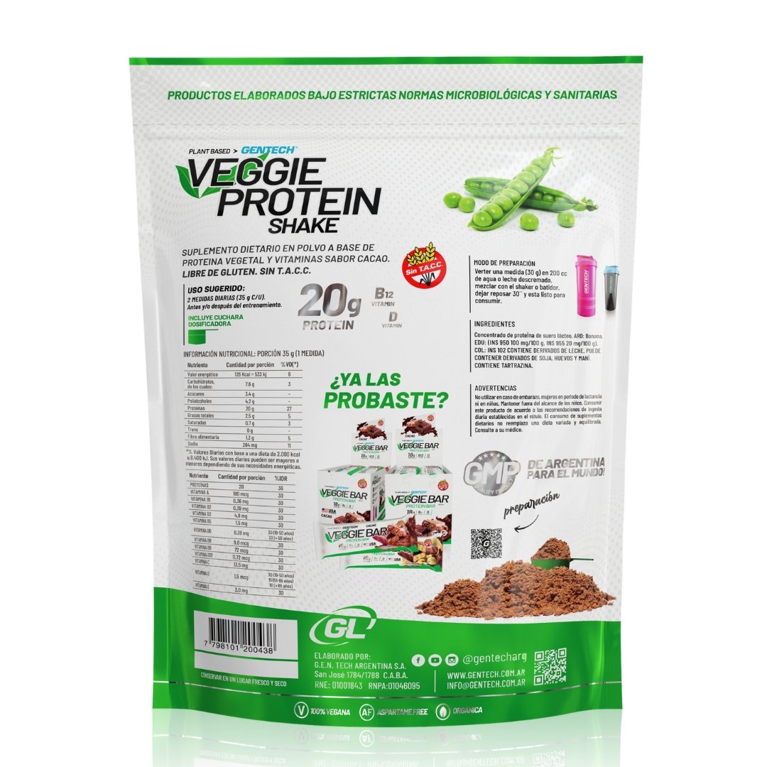 VEGAN PROTEIN SHAKE - DOYPACK - Imagen 2